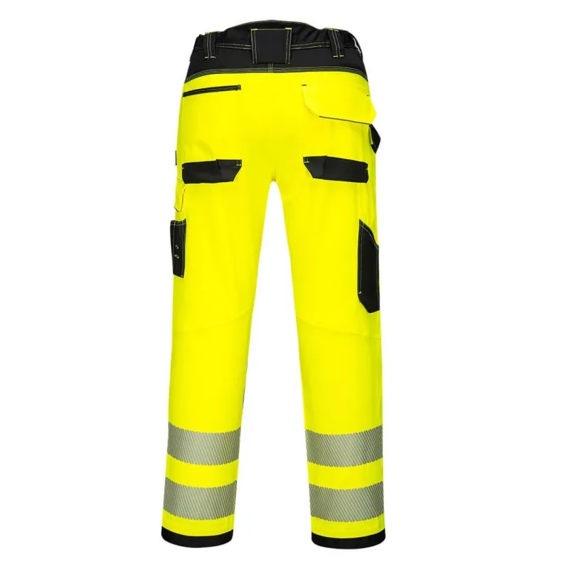 PW385 - Damskie spodnie ostrzegawcze PW3 Stretch YB - Portwest