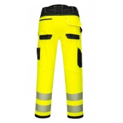 PW385 - Damskie spodnie ostrzegawcze PW3 Stretch YB - Portwest
