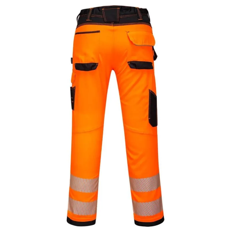 PW385 - Damskie spodnie ostrzegawcze PW3 Stretch OB - Portwest