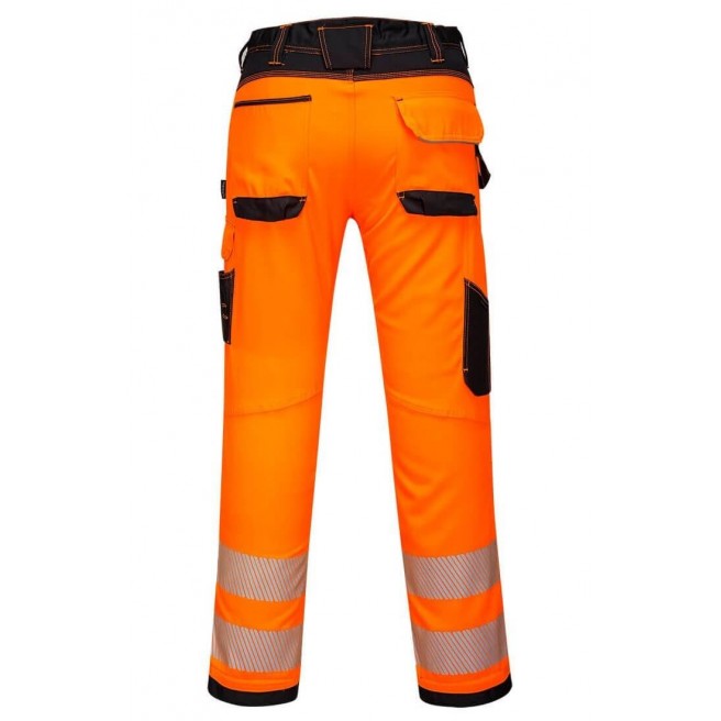 PW385 - Damskie spodnie ostrzegawcze PW3 Stretch OB - Portwest