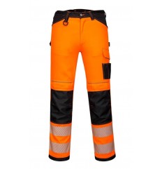 PW385 - Damskie spodnie ostrzegawcze PW3 Stretch OB - Portwest