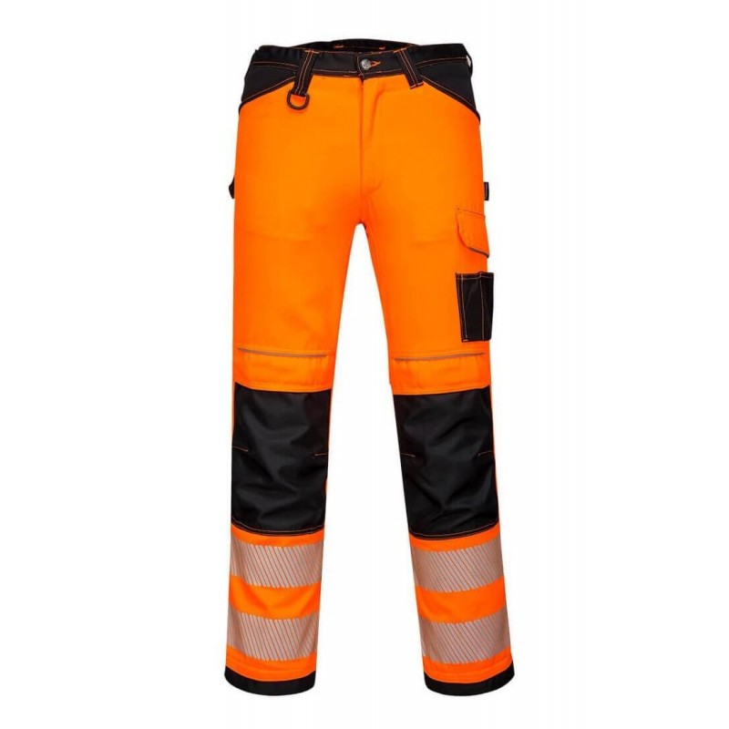 PW385 - Damskie spodnie ostrzegawcze PW3 Stretch OB - Portwest