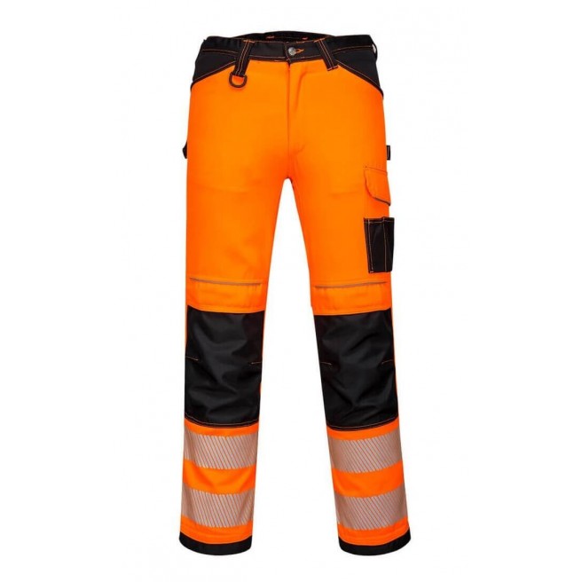 PW385 - Damskie spodnie ostrzegawcze PW3 Stretch OB - Portwest