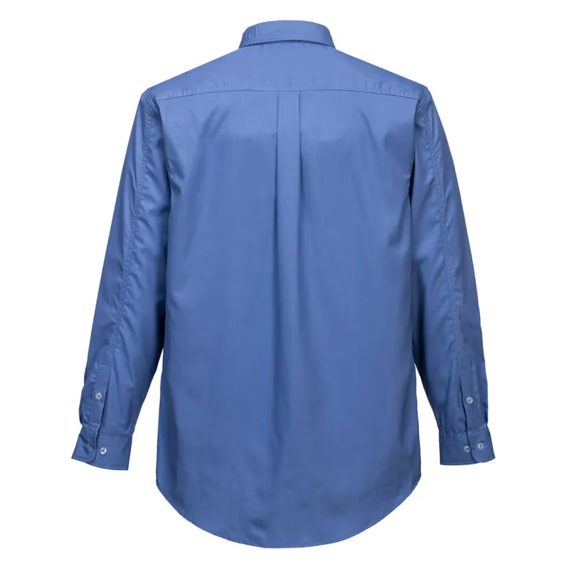 FR69 - Koszula trudnopalna Bizflame Plus BLU - Portwest