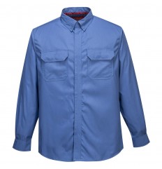 FR69 - Koszula trudnopalna Bizflame Plus BLU - Portwest