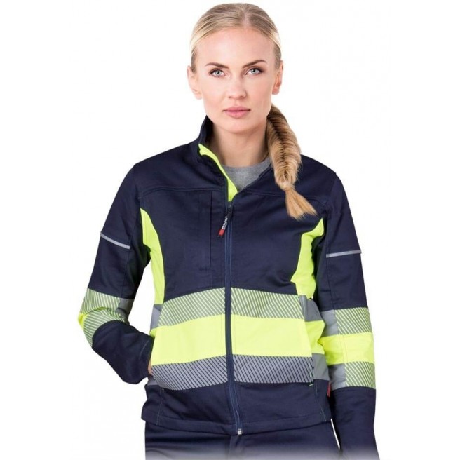 Damska bluza ochronna z odblaskami FRAUBAX-J GY Reis