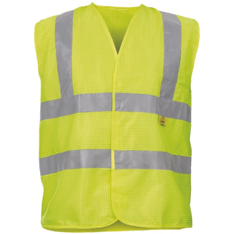 Kamizelka ostrzegawcza ESD LYNX ESD Cerva - żółta