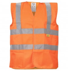 Kamizelka ostrzegawcza ESD LYNX ESD Cerva - pomarańczowa