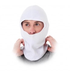 Czapka kominiarka REIS CZKOM-POL biała