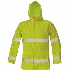 GORDON - Kurtka ostrzegawcza przeciwdeszczowa Cerva 03010002 - żółta