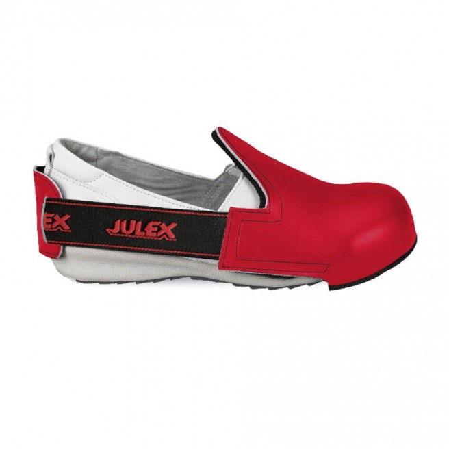 Podnoski nakładka ochronna na buty JULEX 301 z metalowym podnoskiem - czerwone Podnoski nakładka ochronna na buty JULEX 301 z metalowym podnoskiem - czerwone