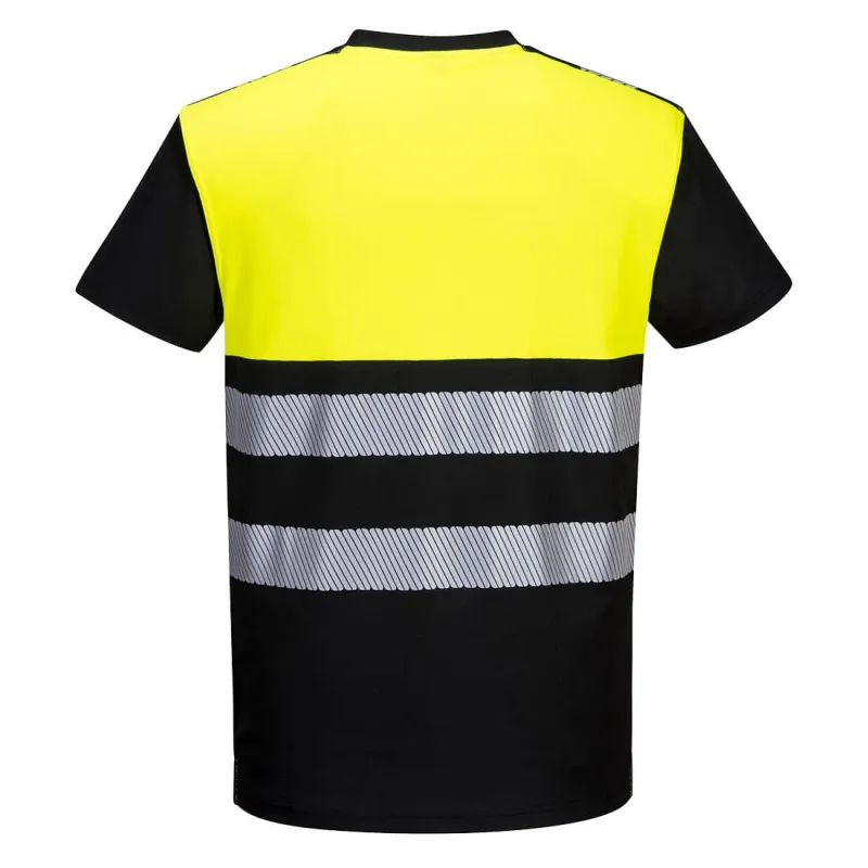 PW311BKY - Koszulka t-shirt ostrzegawczy PW3 Portwest