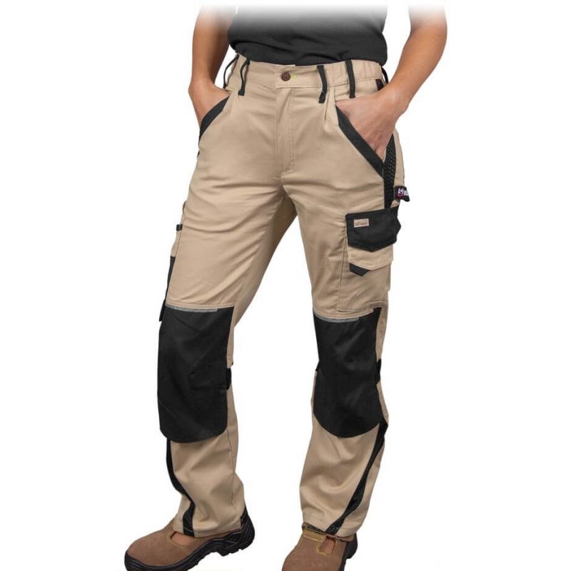 Damskie spodnie robocze do pasa LH-SAND-T BEB