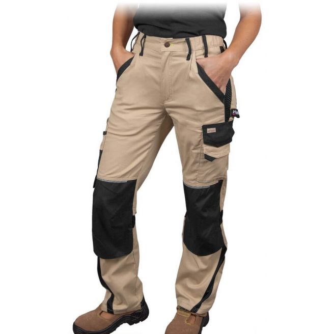 Damskie spodnie robocze do pasa LH-SAND-T BEB
