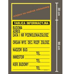 Znak Tablica informacyjna...