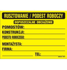 Znak Tablica TIB-04...