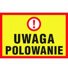 Znak tablica TBI Uwaga...