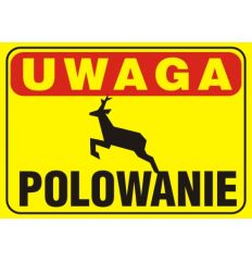 Znak tablica TBI-61 Uwaga...