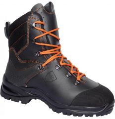 Buty antyprzecięciowe skórzane Black klasa II