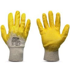 Rękawice powlekane nitrylem...