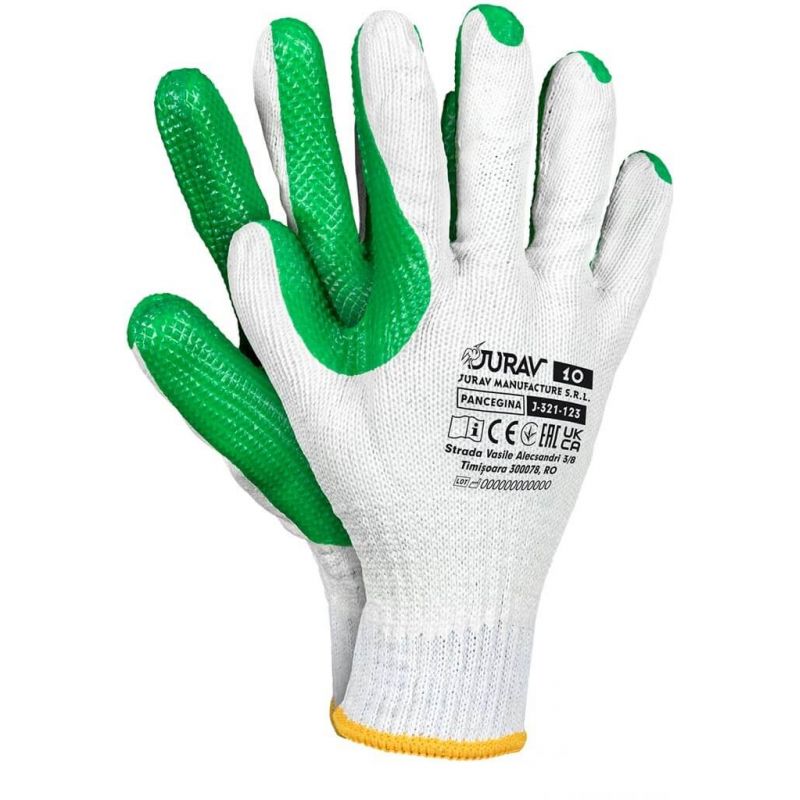 Rękawice ochronne dla brukarzy J-PANCEGINA WZ JURAV