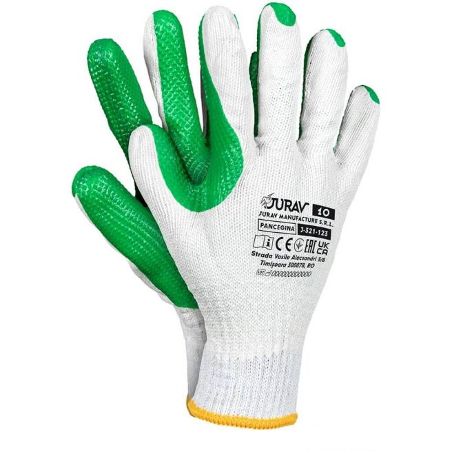 Rękawice ochronne dla brukarzy J-PANCEGINA WZ JURAV