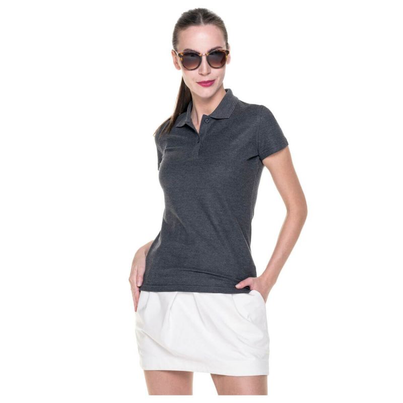 LADIES-COTTON- Damska-koszulka-polo-Promostars-grafitowy-42195-48