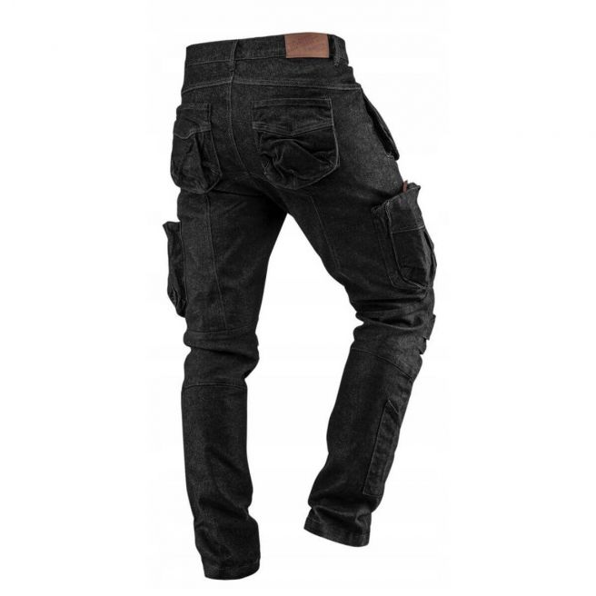 Spodnie robocze jeans Denim Neo-Tools 81-233-tył