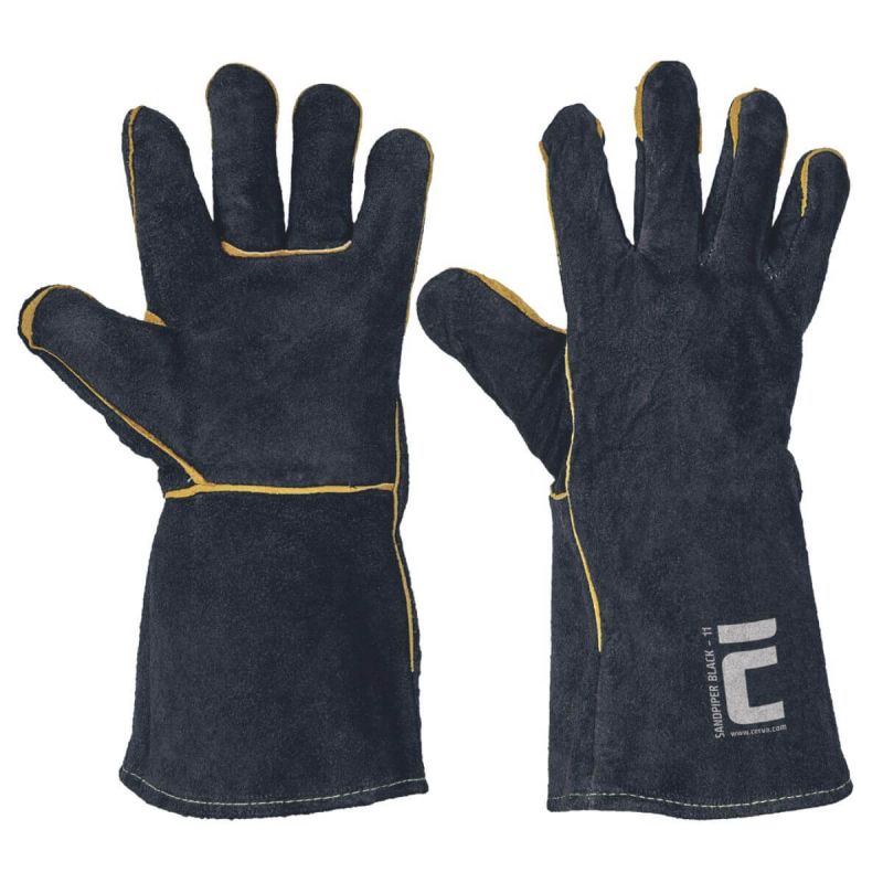 Rękawice spawalnicze SANDPIPER BLACK CERVA