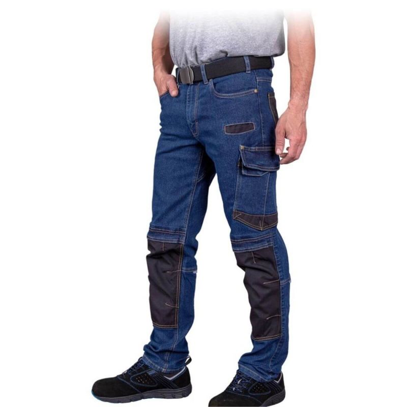 Elastyczne spodnie do pasa JEANS303-T GB REIS