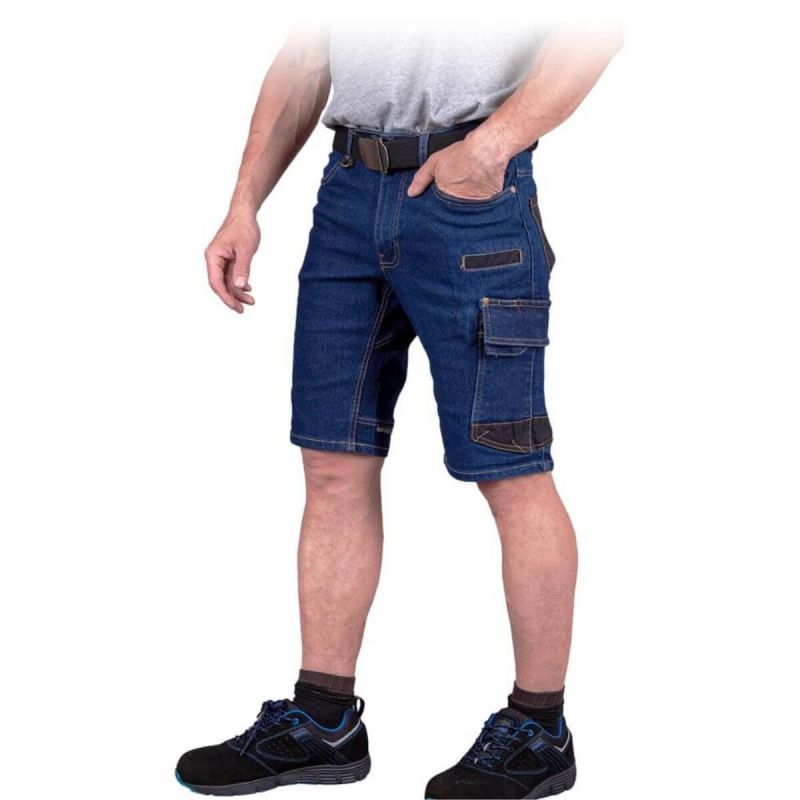 Dżinsowe szorty robocze JEANS303-TS GB REIS
