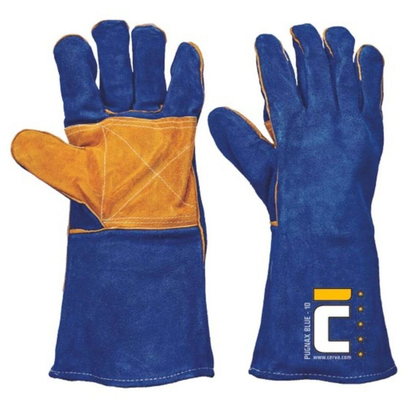 Rękawice spawalnicze fh - FREE HAND PUGNAX BLUE