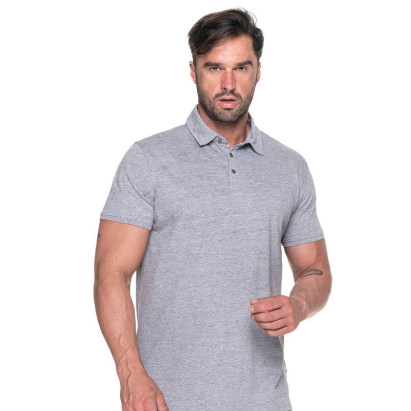 COAST - Męska koszulka polo Promostars - szara