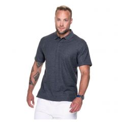 COTTON - Męska koszulka polo Promostars - grafitowy