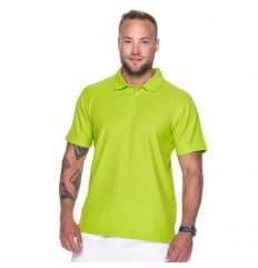 COTTON - Męska koszulka polo Promostars - limonkowy