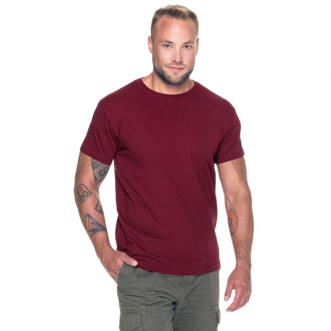 SLIM 21600 - T-Shirt Promostars - kasztanowy