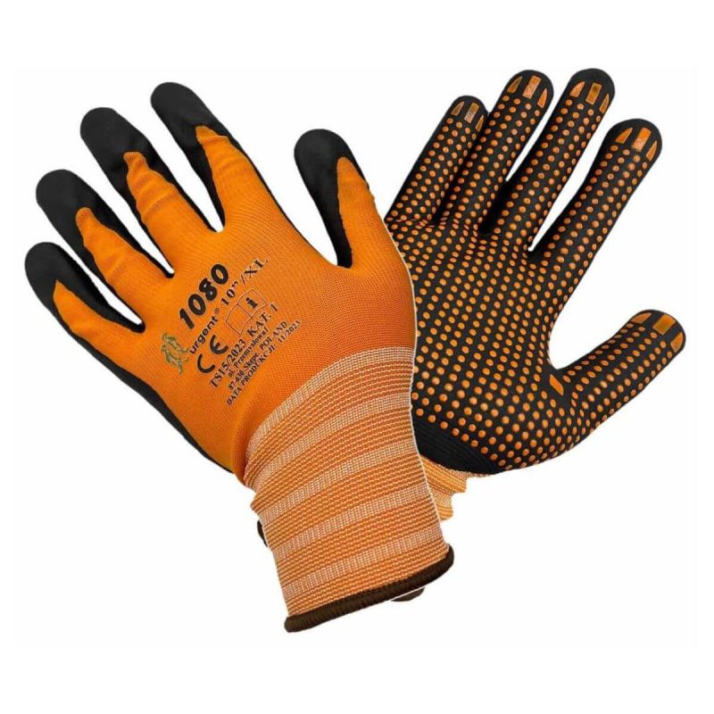 Rękawice robocze nakrapiane URGENT 1080