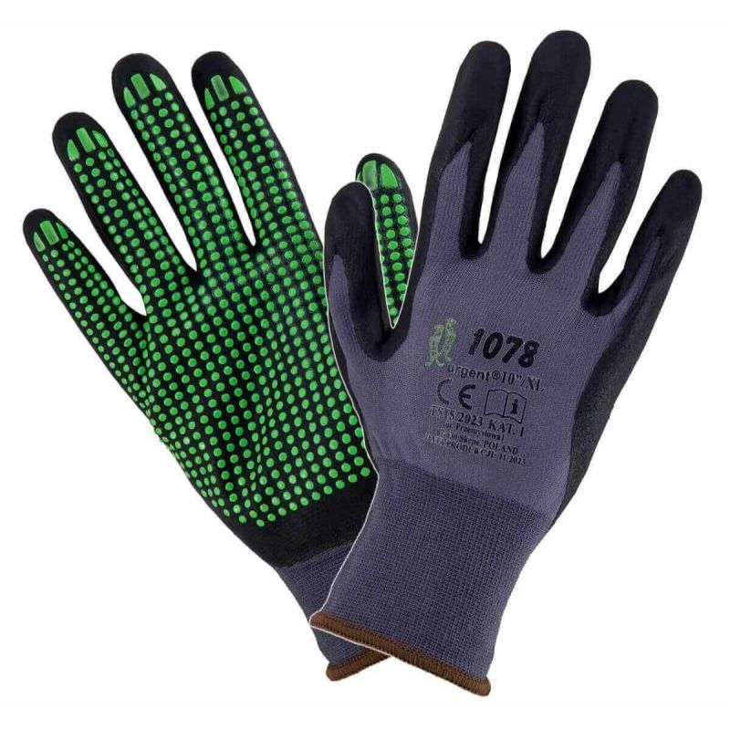 Rękawice robocze nakrapiane URGENT 1078