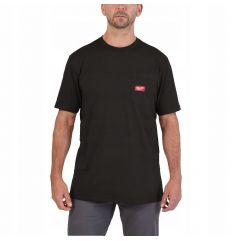 Koszulka t-shirt z kieszonką WT SS BL Milwaukee - czarna