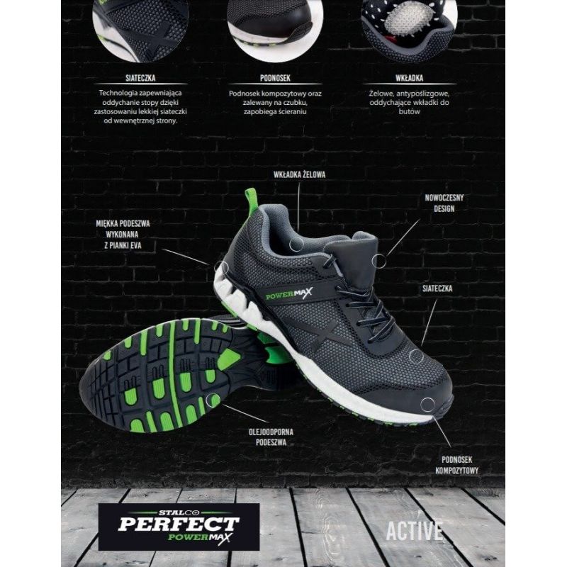 Buty robocze Active PowerMax S1 SRC Stalco