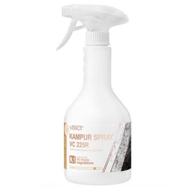 Preparat do czyszczenia nagrobków i kamienia KAMPUR SPRAY VC 225R Preparat do czyszczenia nagrobków i kamienia KAMPUR SPRAY VC 225R