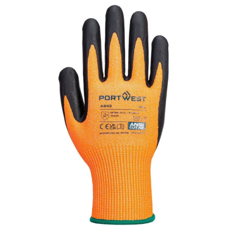 A643 - Rękawica antyprzecięciowa Amber - Portwest