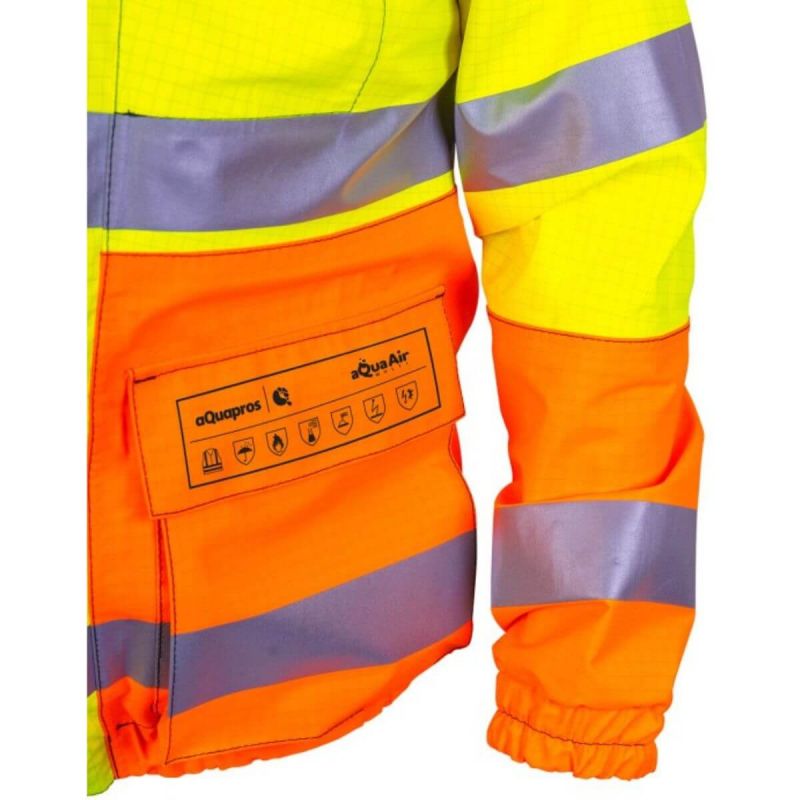 Kurtka wodoodporna trudnopalna spawalnicza aQuapros 282 Pros