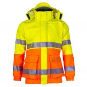 Kurtka przeciwdeszczowa trudnopalna aQuapros 282 Pros