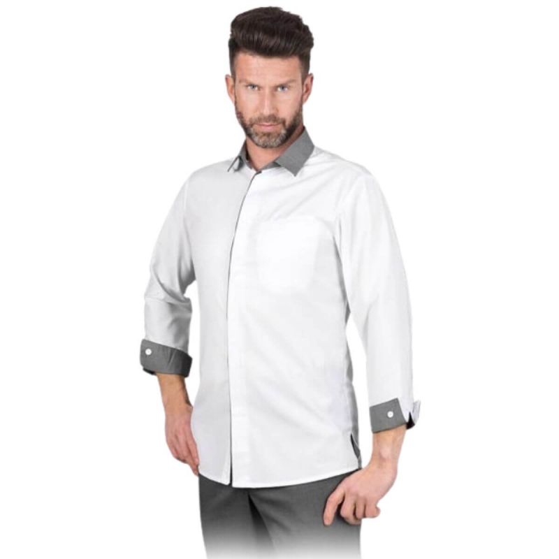 Męska koszula do gastronomii SOLENO-L WS Reis