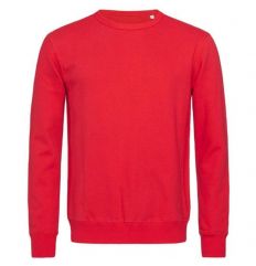ST5620 - Bluza męska długi rękaw Stedman - czerwona crimson
