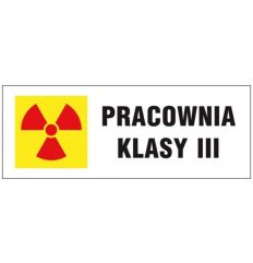 Znak bezpieczeństwa PRACOWNIA KLASY III ZZ-10PR