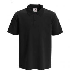 Koszulka dziecięca polo SST3200 Stedman - czarna