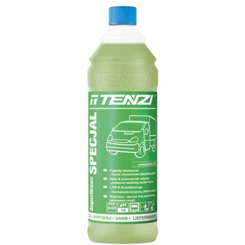 Preparat do mycia karoserii aktywna piana SuperGreen SPECJAL Tenzi 1L