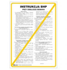 Instrukcja BHP i PPOŻ BHP przy obsłudze bemara